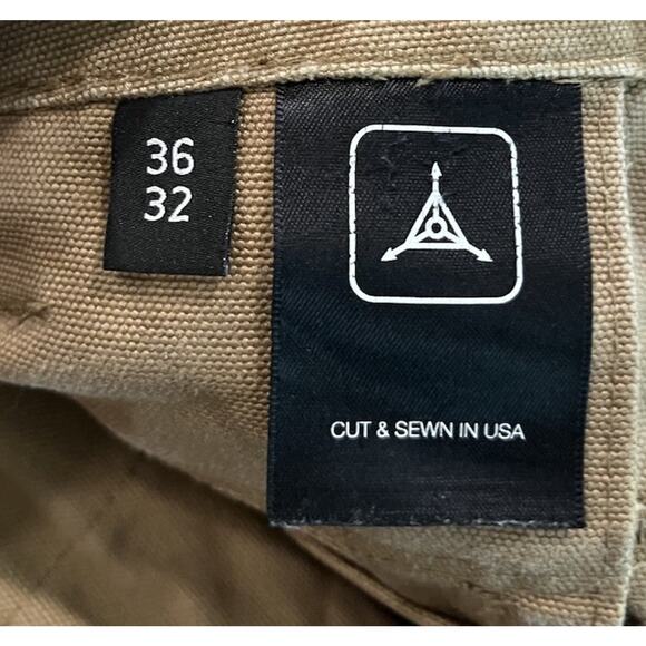 Triple Aught Design Brown Recon Men's Heavyweight Jeans Pants Size 36 - Picture 4 of 5